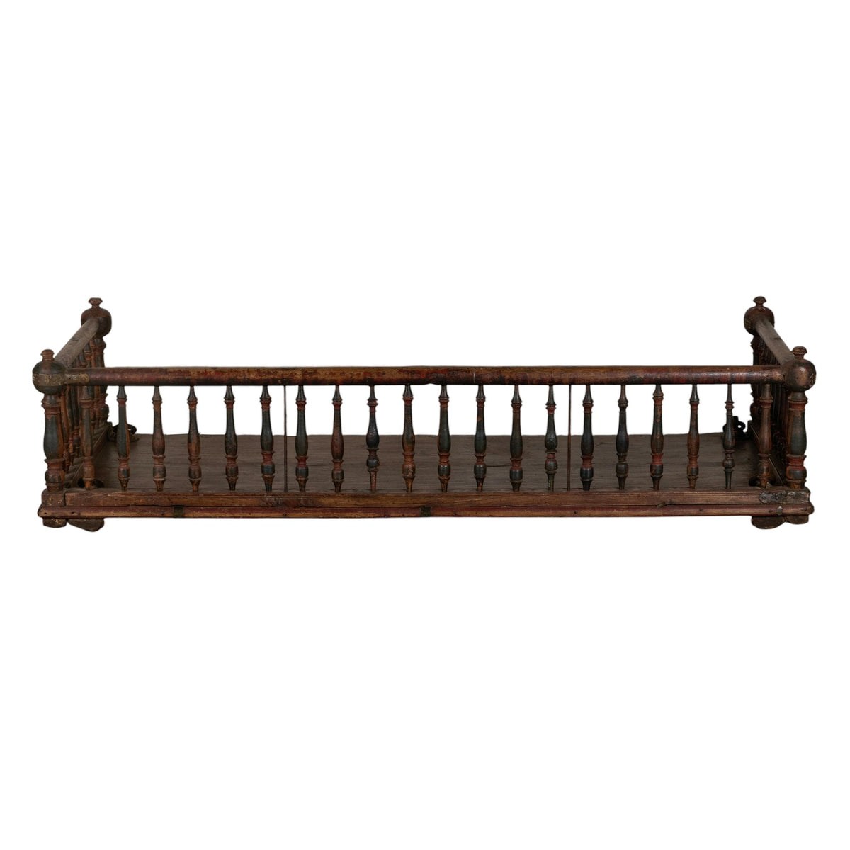 Spindle Teak Indian Jhoola Swing by Studio Vastu