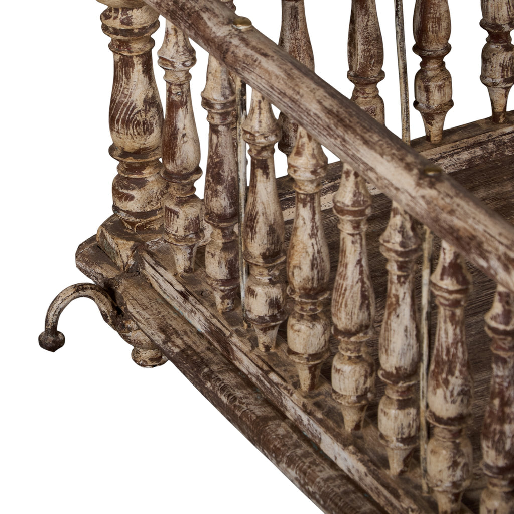 Spindle Wood Jhula Swing by Studio Vastu