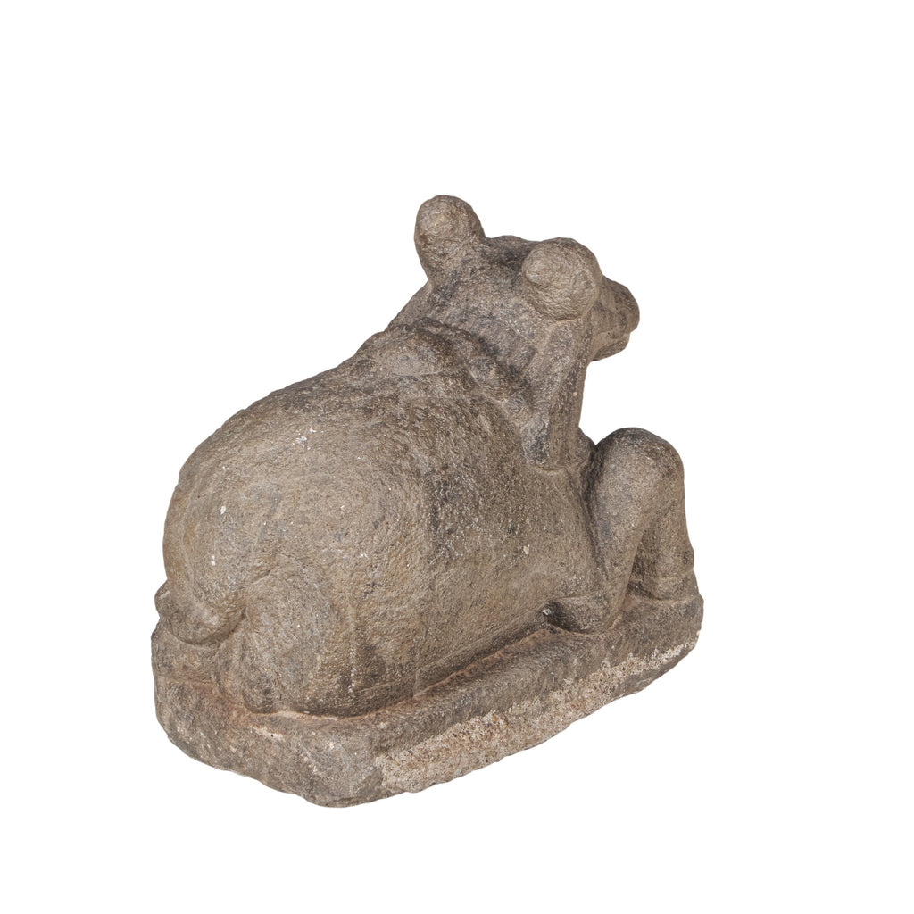 Stone Nandi Bull Statue by Studio Vastu