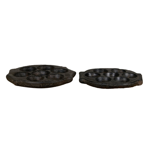 Stone Votive Oil Lamp Tray by Studio Vastu