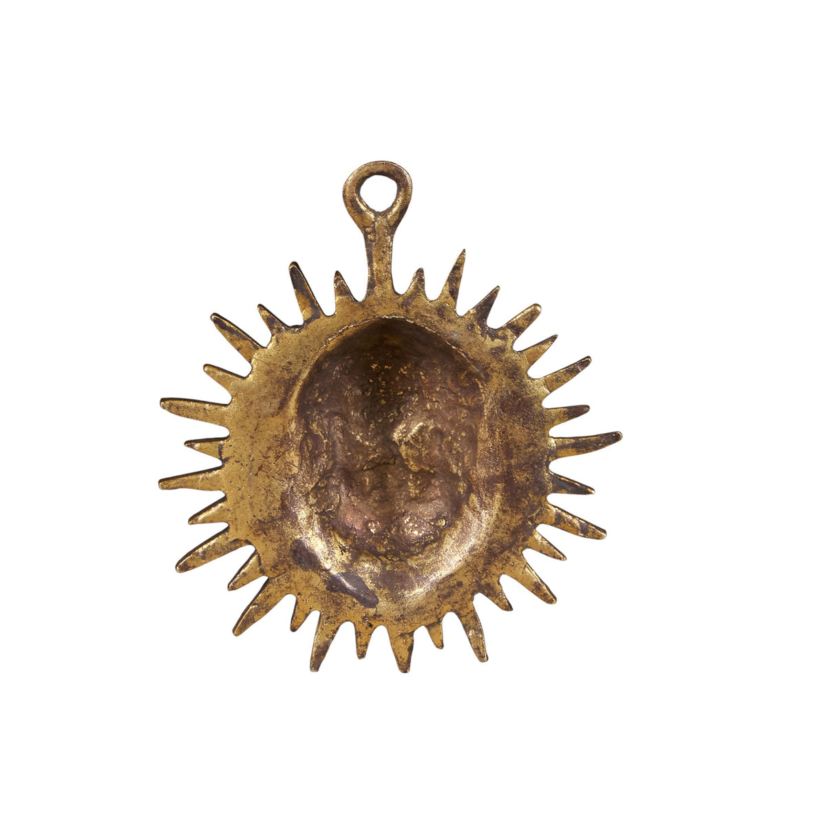 Surya Sun Brass Wall Medallion by Studio Vastu