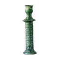 Tamegroute Green Clay Candle Stand by Studio Vastu