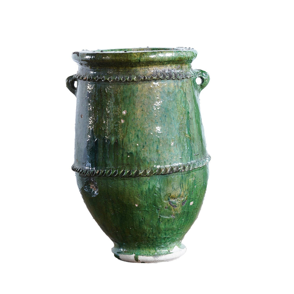 Tamegroute Mustard Handle Pot Small by Studio Vastu
