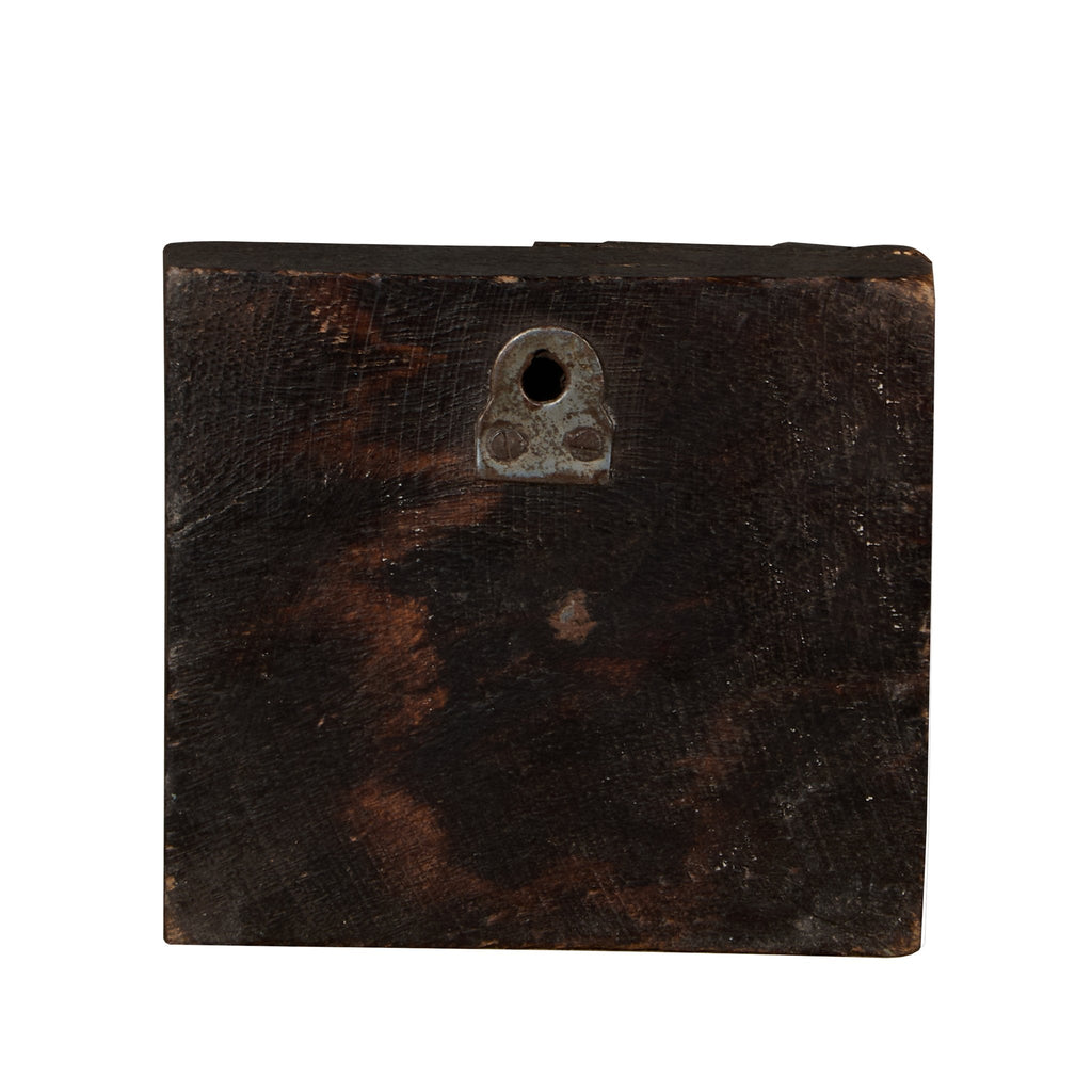 Teak and Iron Wall Hook Set by Studio Vastu