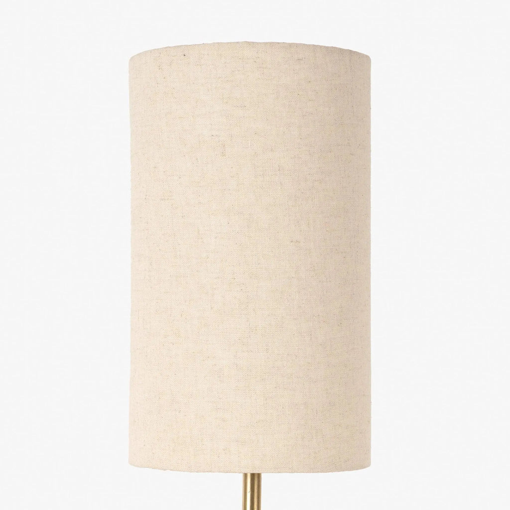 Torronto Marble Orb Linen Table Lamp by Studio Vastu