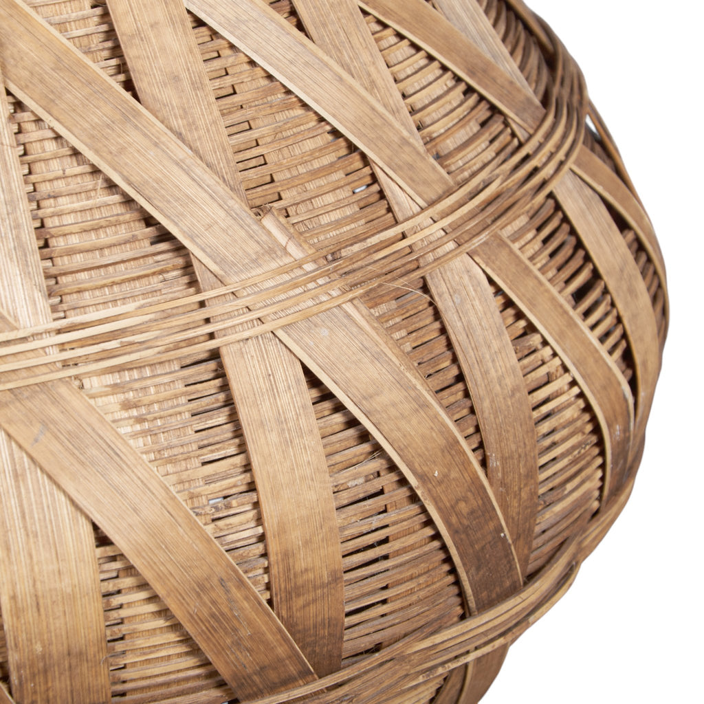 Woven Rattan Vessel Table Lamp by Studio Vastu