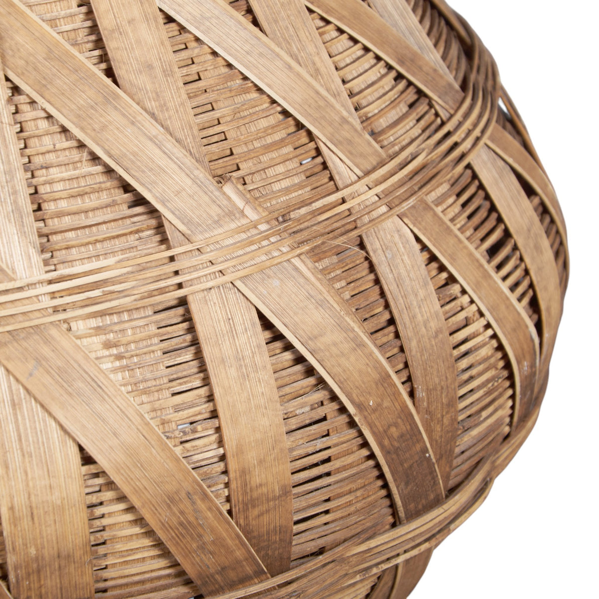 Woven Rattan Vessel Table Lamp by Studio Vastu